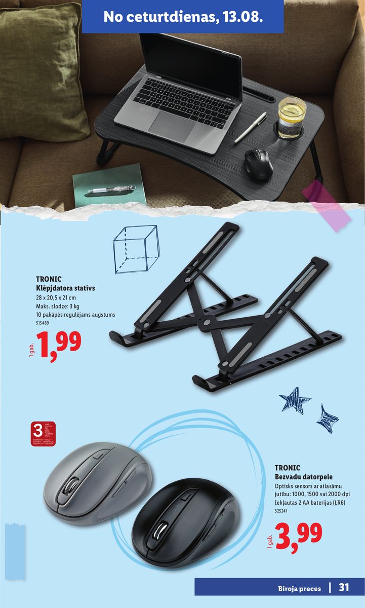 Lidl catalog page 31 — 2026-07-20 to 2026-09-06