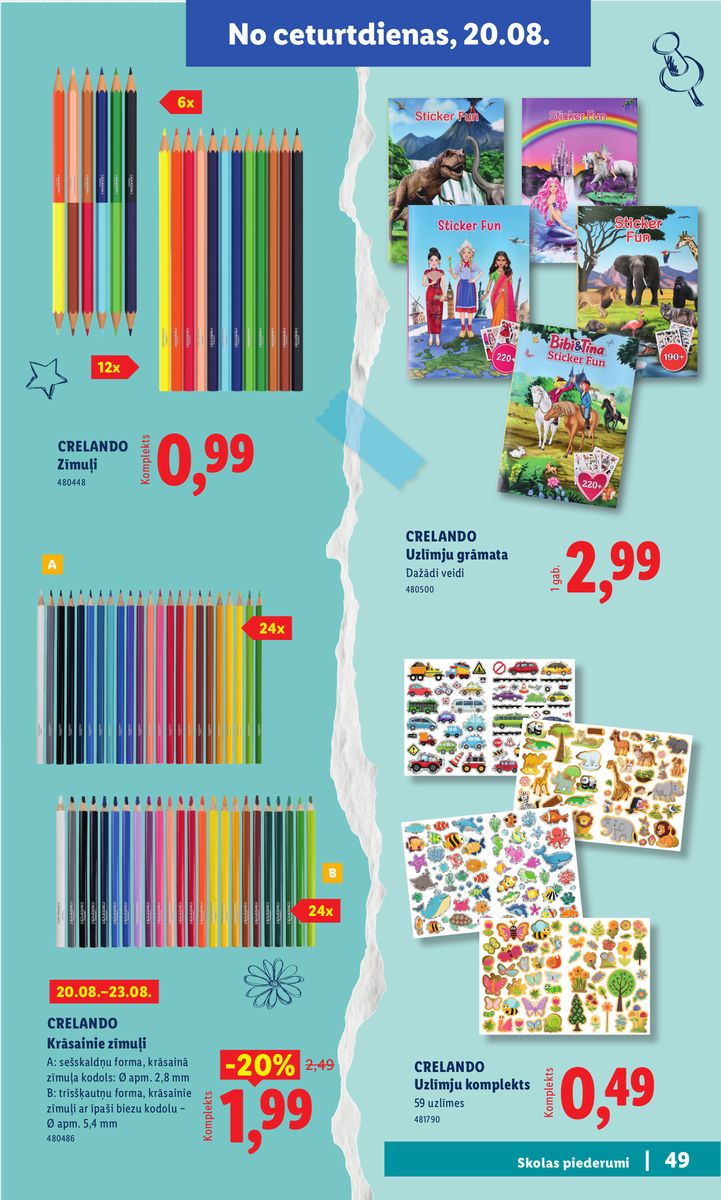 Lidl catalog page 49 — 2026-07-20 to 2026-09-06