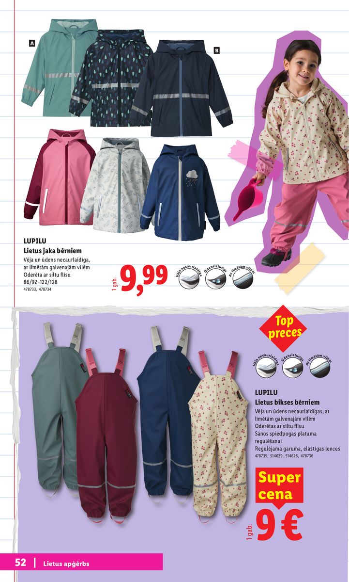 Lidl catalog page 52 — 2026-07-20 to 2026-09-06