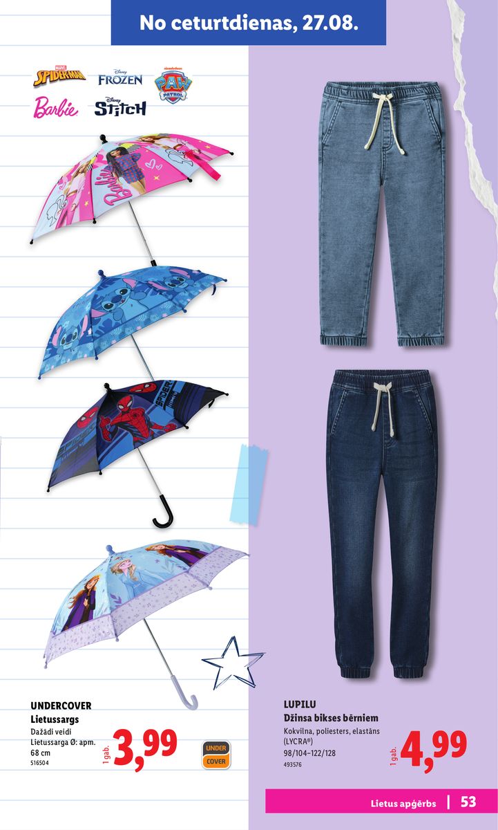 Lidl catalog page 53 — 2026-07-20 to 2026-09-06