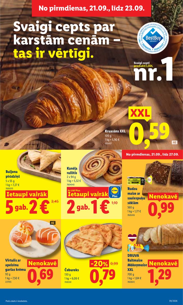 Lidl catalog page 4 — 2026-09-21 to 2026-09-27