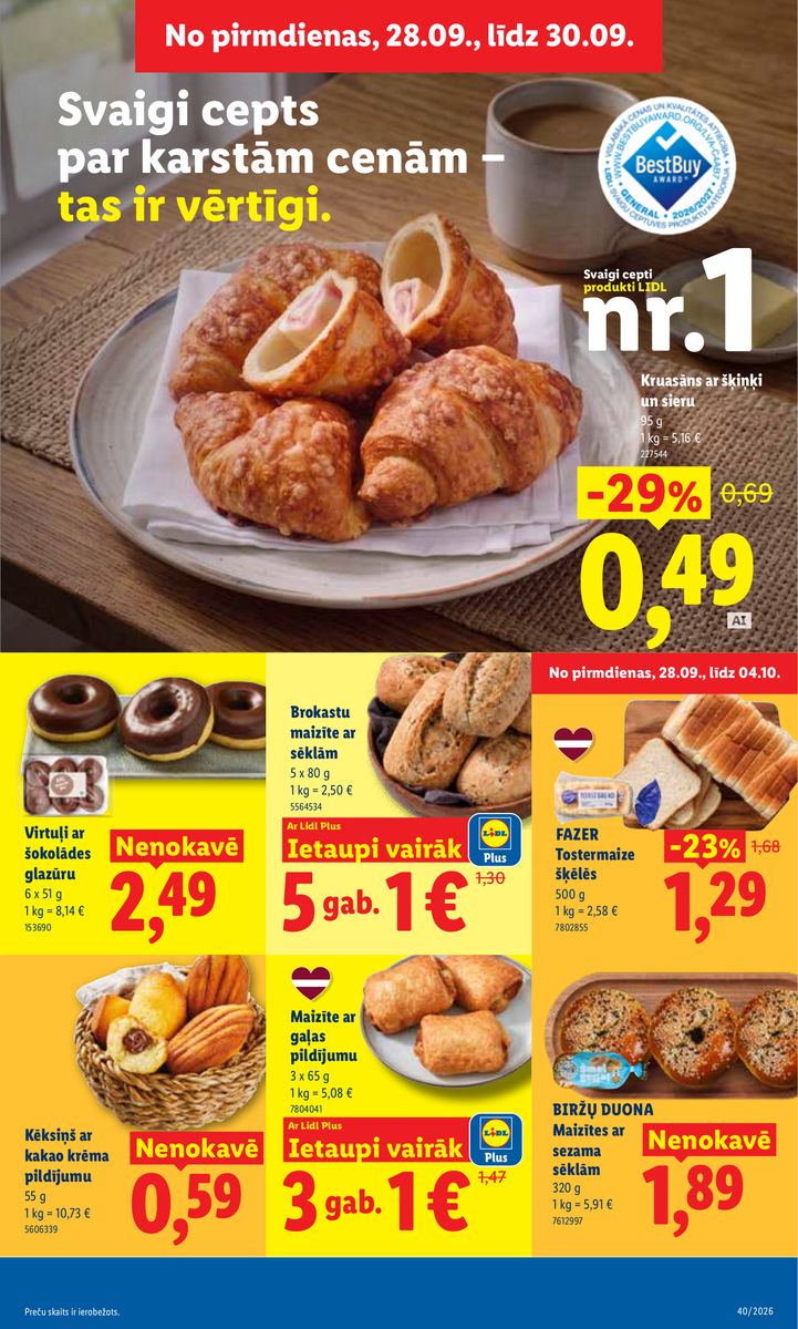 Lidl catalog page 5 — 2026-09-28 to 2026-10-04