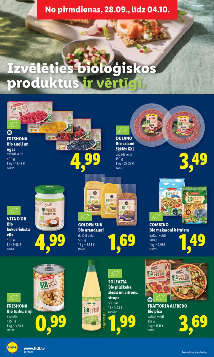 Lidl catalog page 18 — 2026-09-28 to 2026-10-04