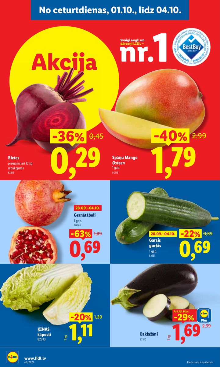 Lidl catalog page 40 — 2026-09-28 to 2026-10-04