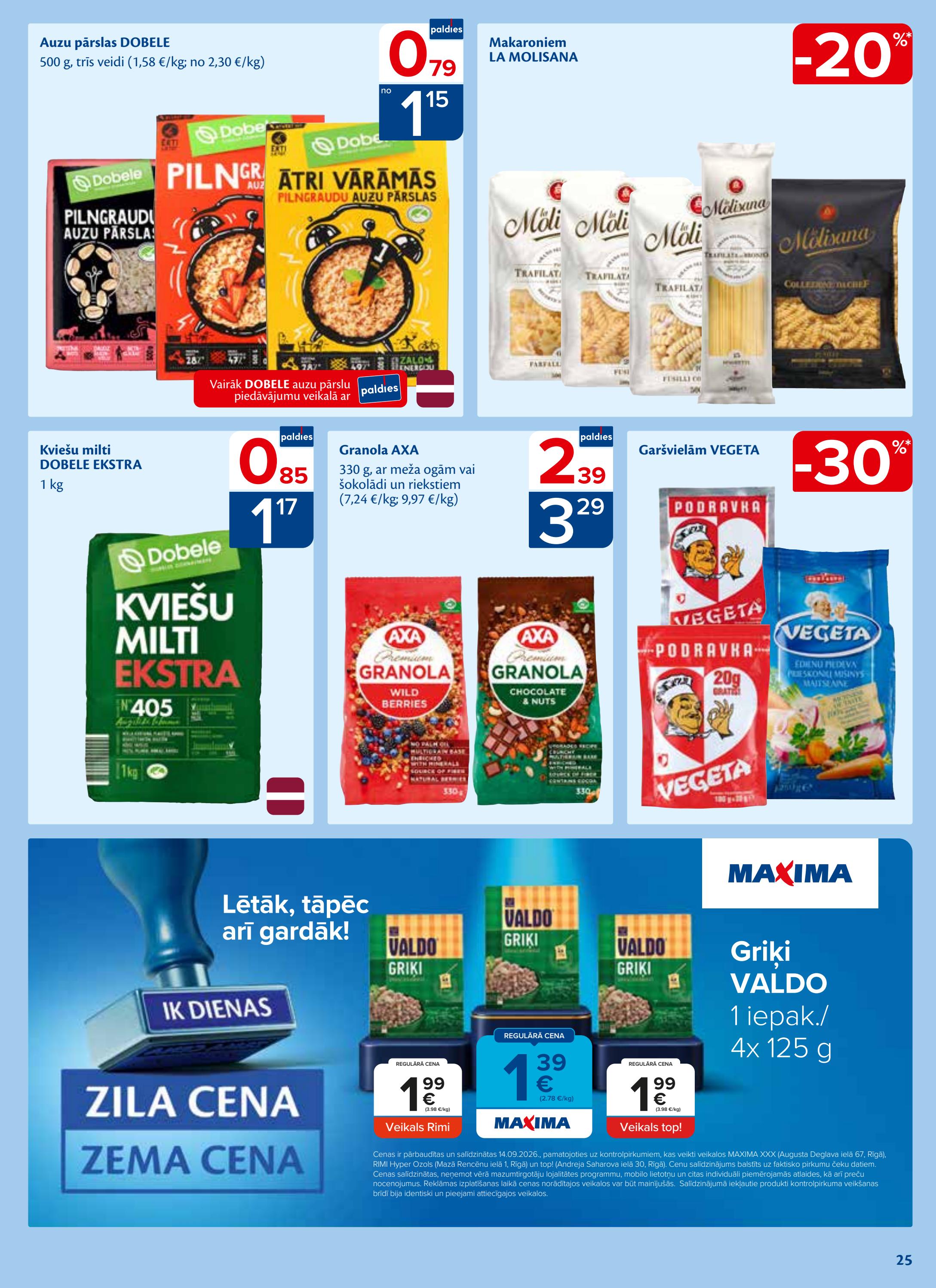 Maxima catalog page 25 — 2026-09-22 to 2026-09-28