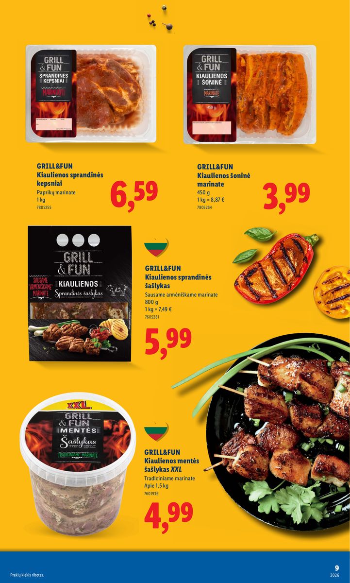 Lidl catalog page 9 — 2026-04-06 to 2026-08-31