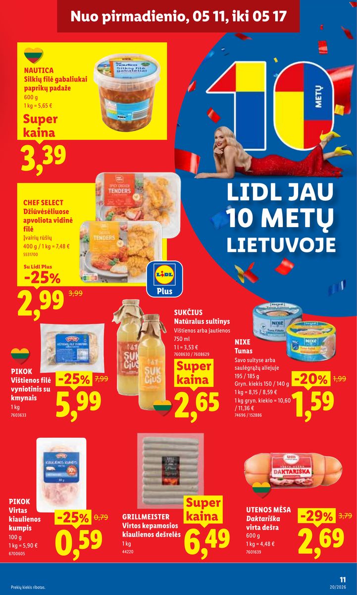 Lidl catalog page 11 — 2026-05-11 to 2026-05-17