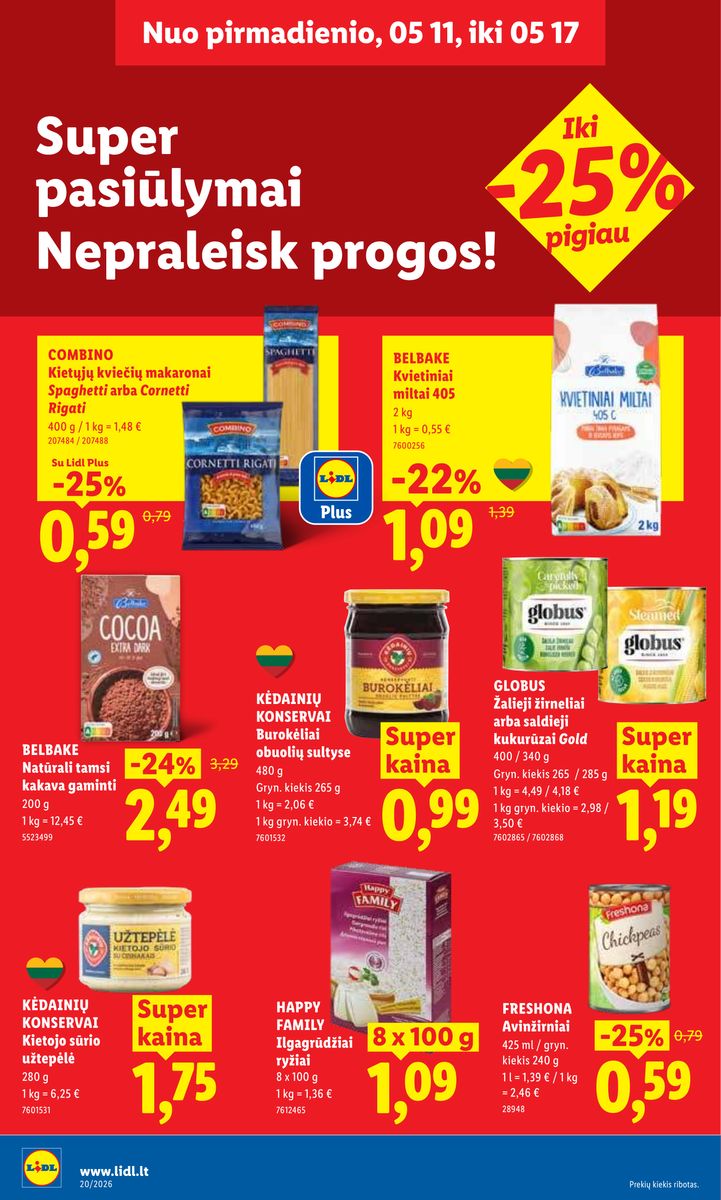 Lidl catalog page 14 — 2026-05-11 to 2026-05-17