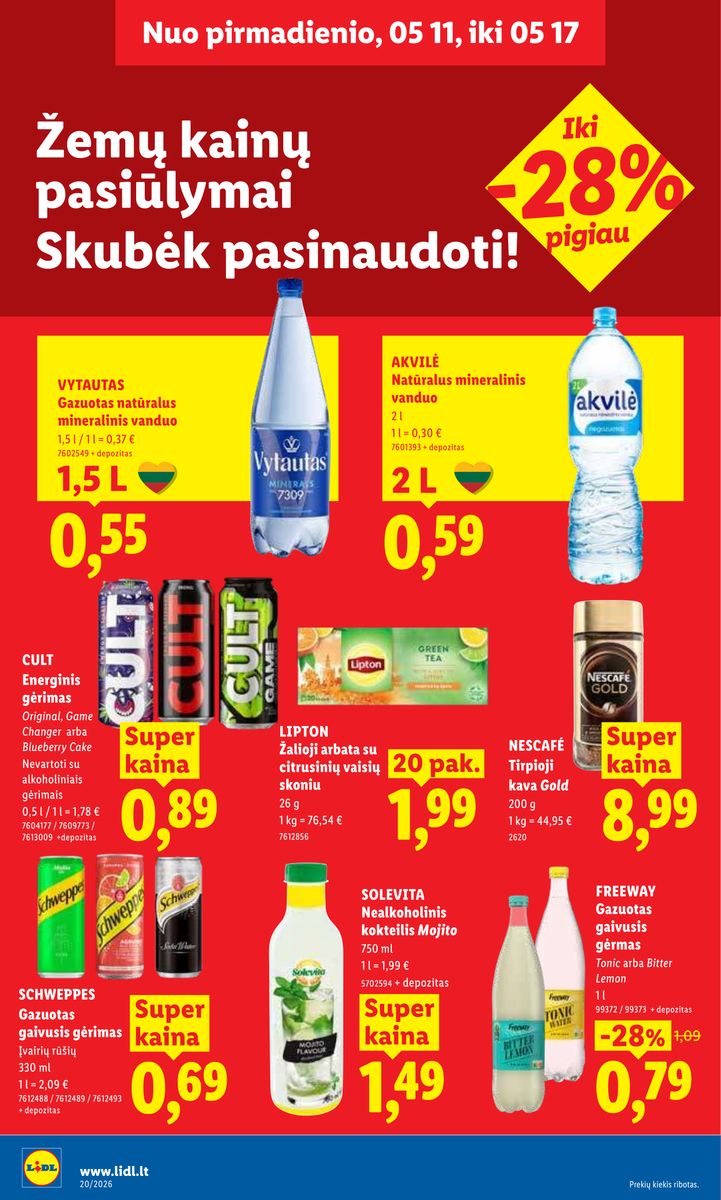Lidl catalog page 16 — 2026-05-11 to 2026-05-17