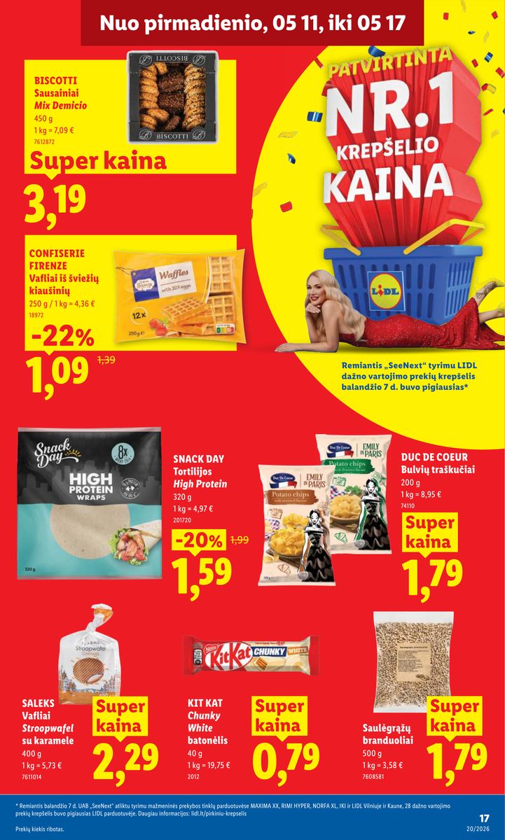 Lidl catalog page 17 — 2026-05-11 to 2026-05-17