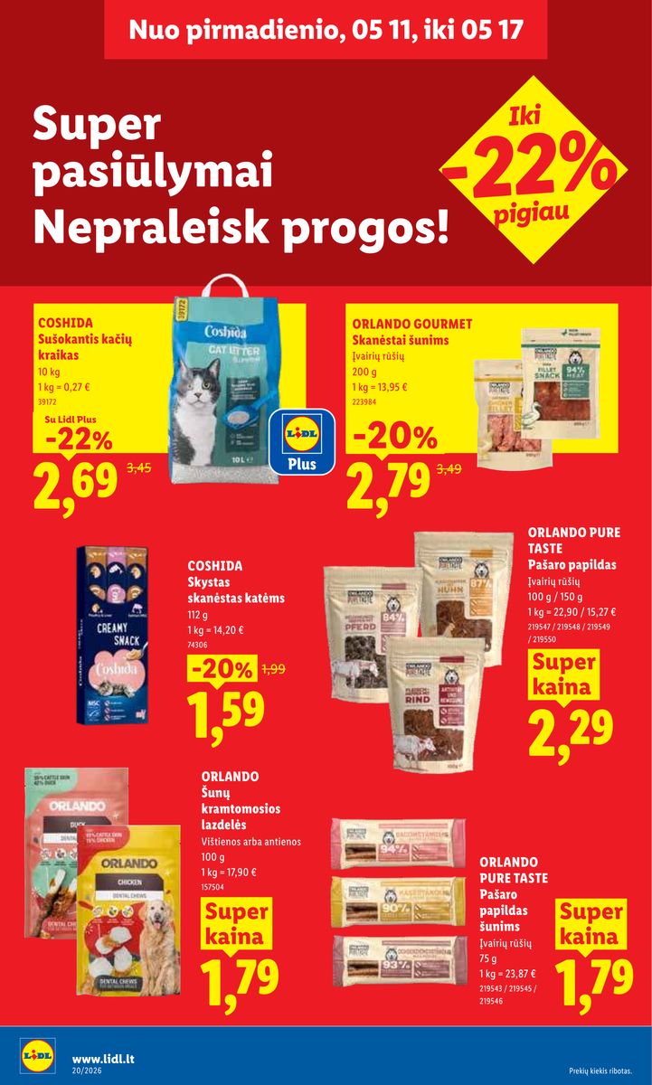 Lidl catalog page 18 — 2026-05-11 to 2026-05-17