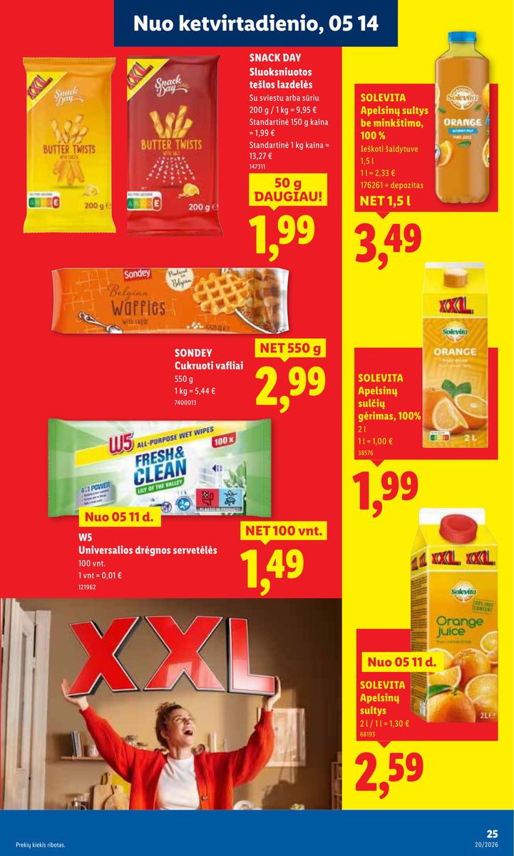 Lidl catalog page 25 — 2026-05-11 to 2026-05-17