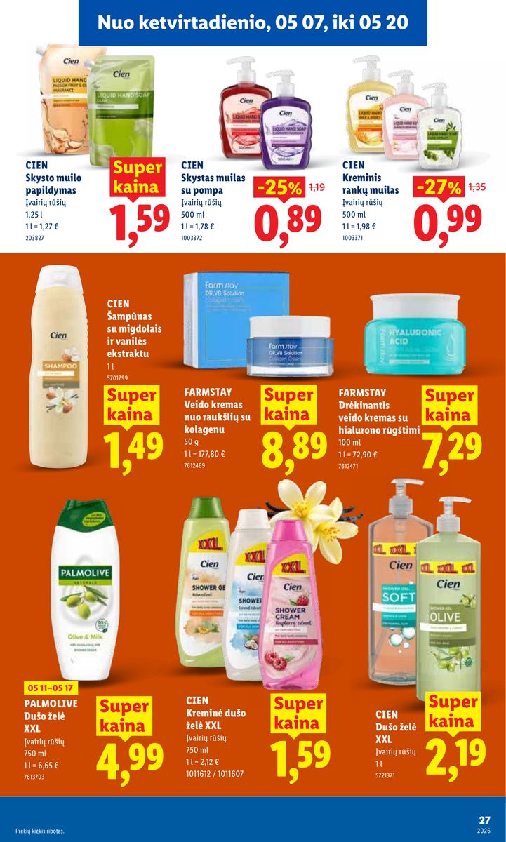 Lidl catalog page 27 — 2026-05-11 to 2026-05-17