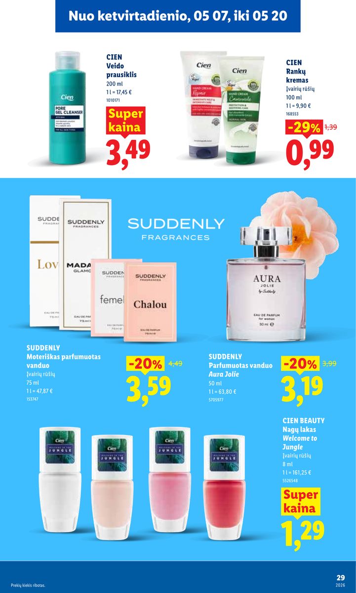 Lidl catalog page 29 — 2026-05-11 to 2026-05-17