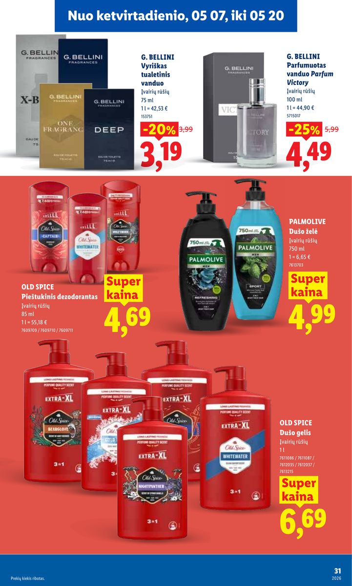 Lidl catalog page 31 — 2026-05-11 to 2026-05-17