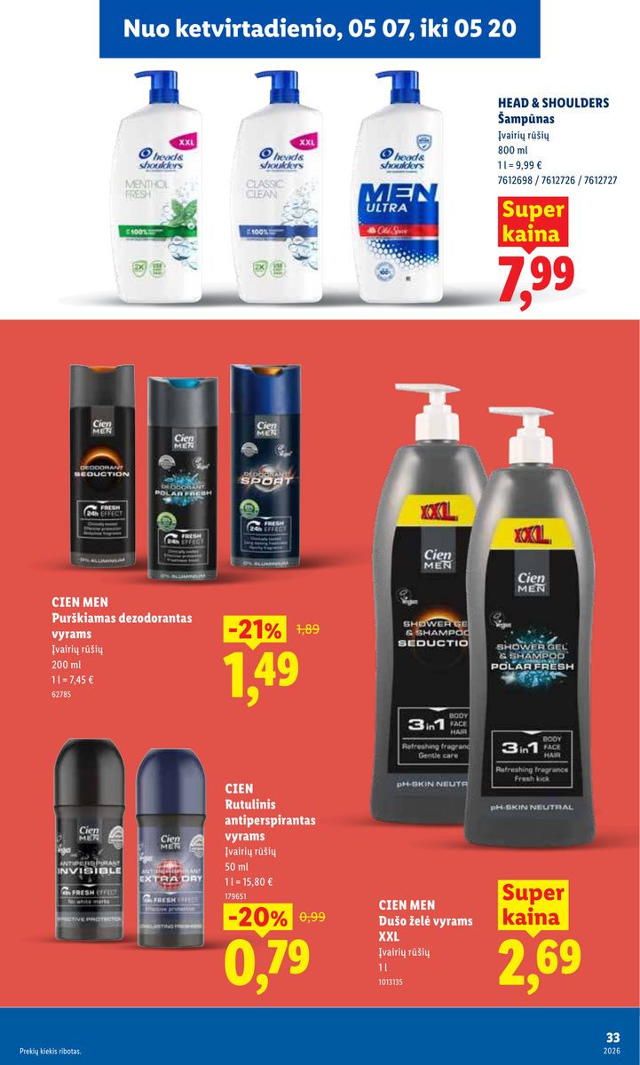 Lidl catalog page 33 — 2026-05-11 to 2026-05-17