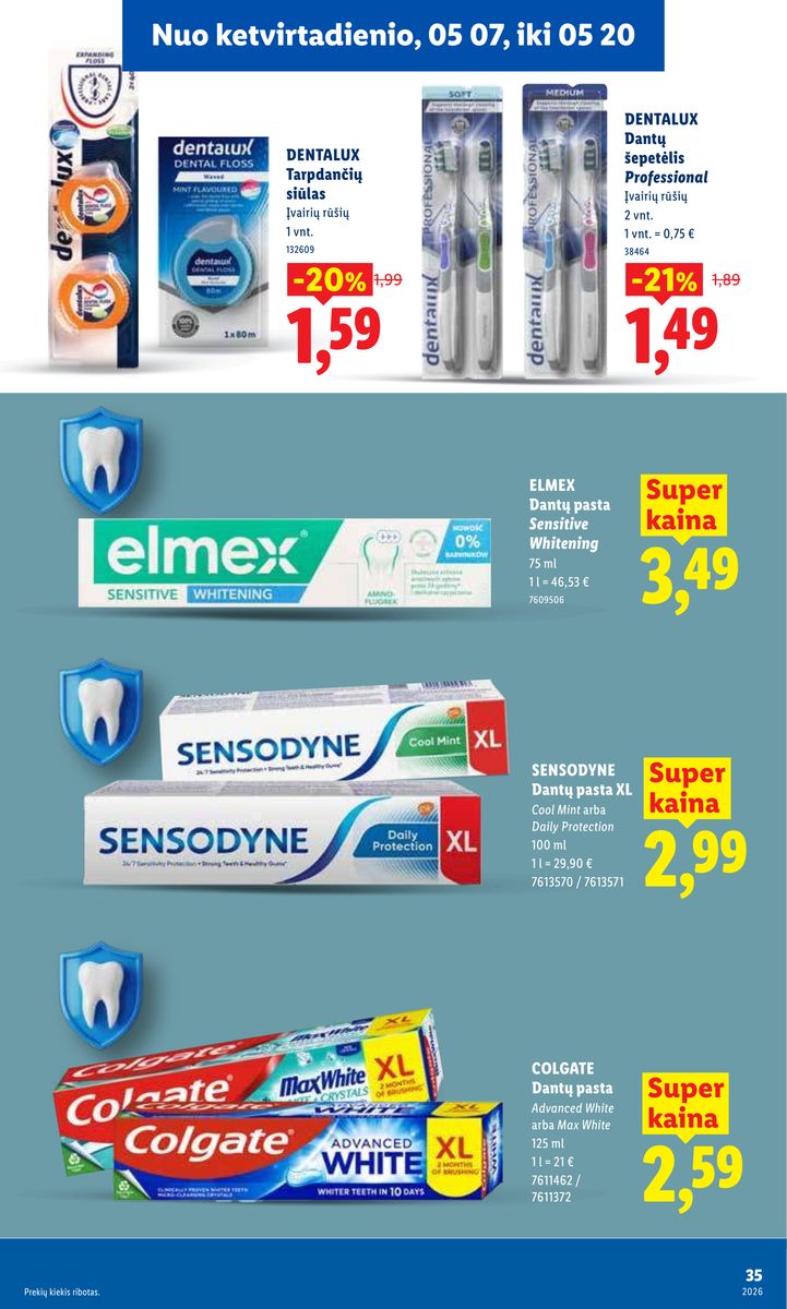 Lidl catalog page 35 — 2026-05-11 to 2026-05-17