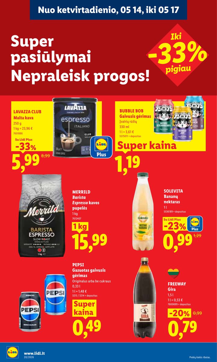 Lidl catalog page 36 — 2026-05-11 to 2026-05-17