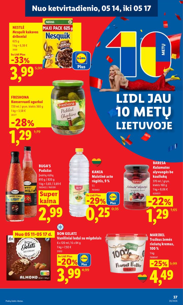 Lidl catalog page 37 — 2026-05-11 to 2026-05-17