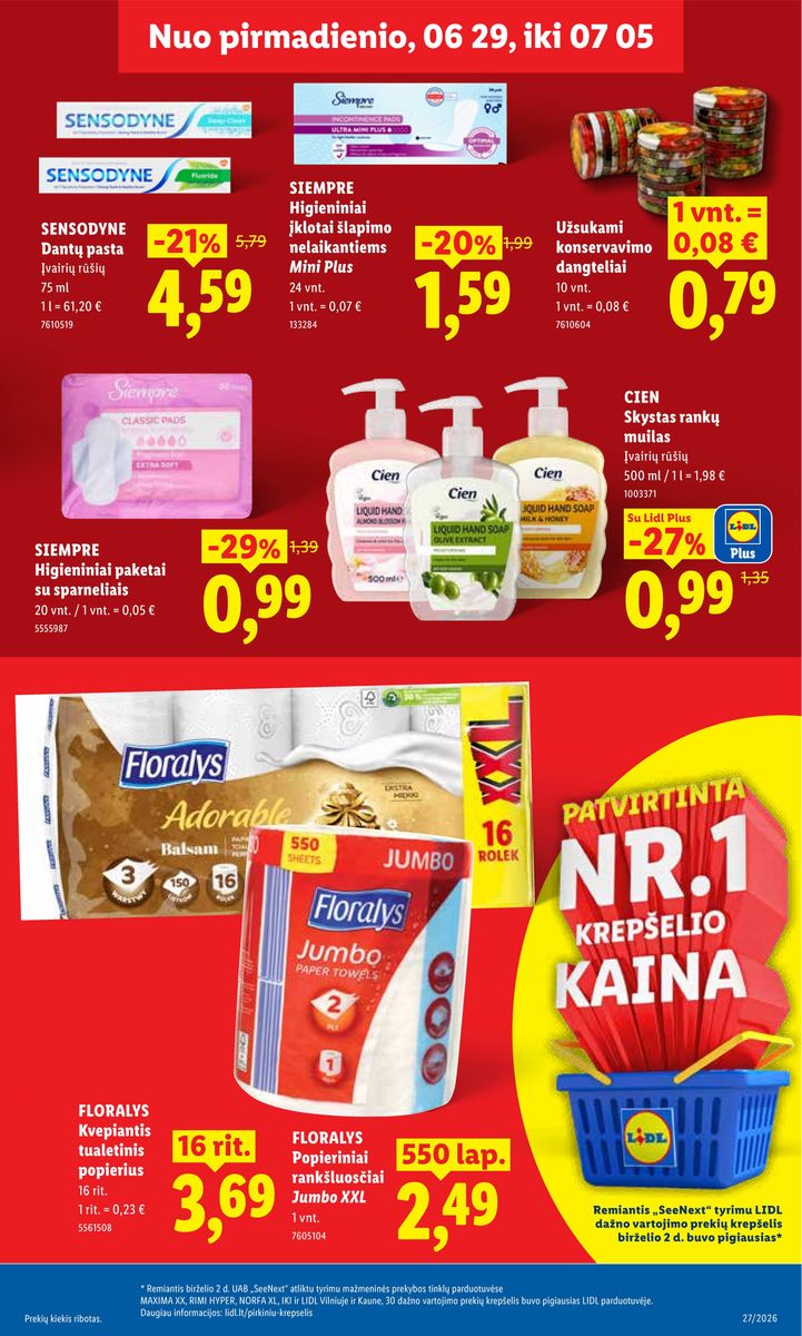 Lidl catalog page 27 — 2026-06-29 to 2026-07-05