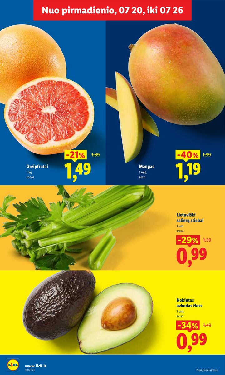 Lidl catalog page 6 — 2026-07-20 to 2026-07-26