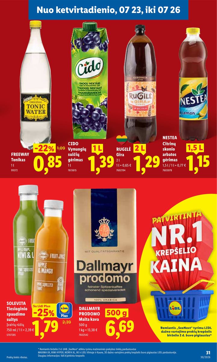 Lidl catalog page 37 — 2026-07-20 to 2026-07-26