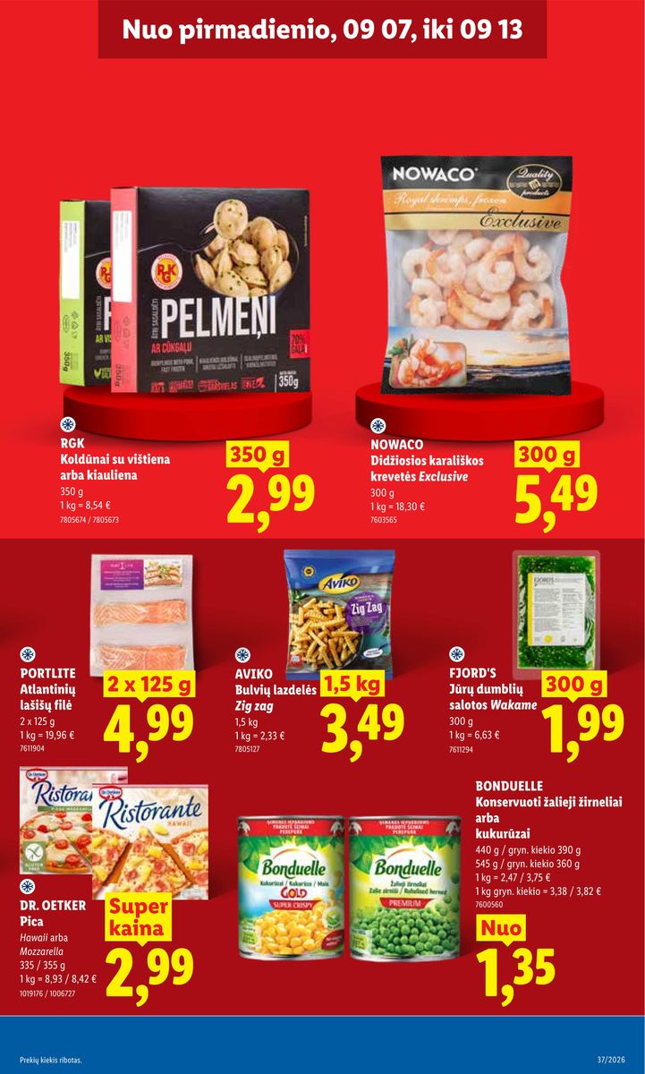 Lidl catalog page 9 — 2026-09-07 to 2026-09-13