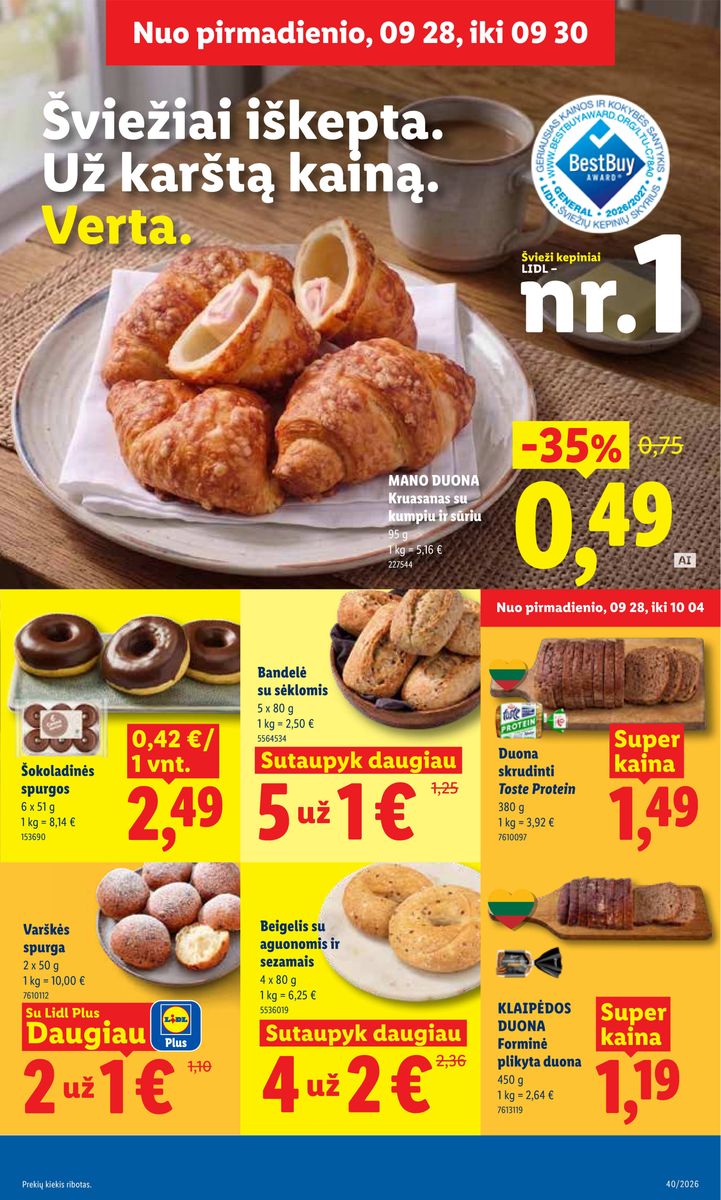 Lidl catalog page 5 — 2026-09-28 to 2026-10-04