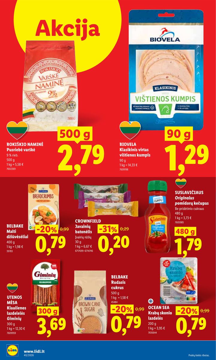 Lidl catalog page 40 — 2026-09-28 to 2026-10-04