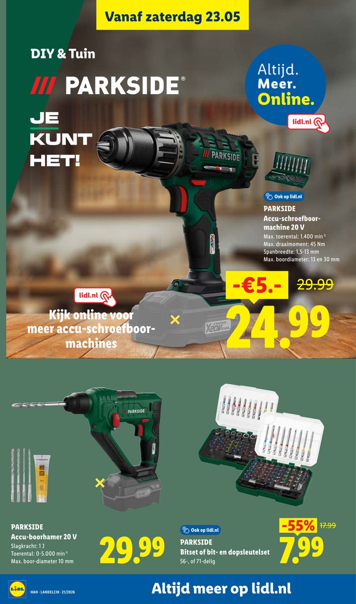 Lidl catalog page 43 — 2026-05-18 to 2026-05-23
