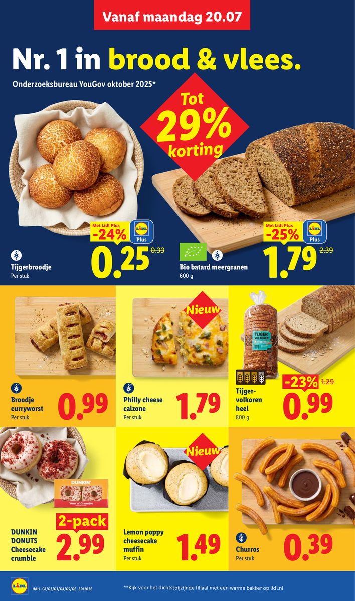Lidl catalog page 6 — 2026-07-20 to 2026-07-25