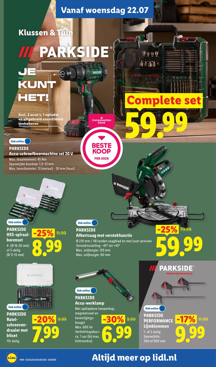 Lidl catalog page 29 — 2026-07-20 to 2026-07-25