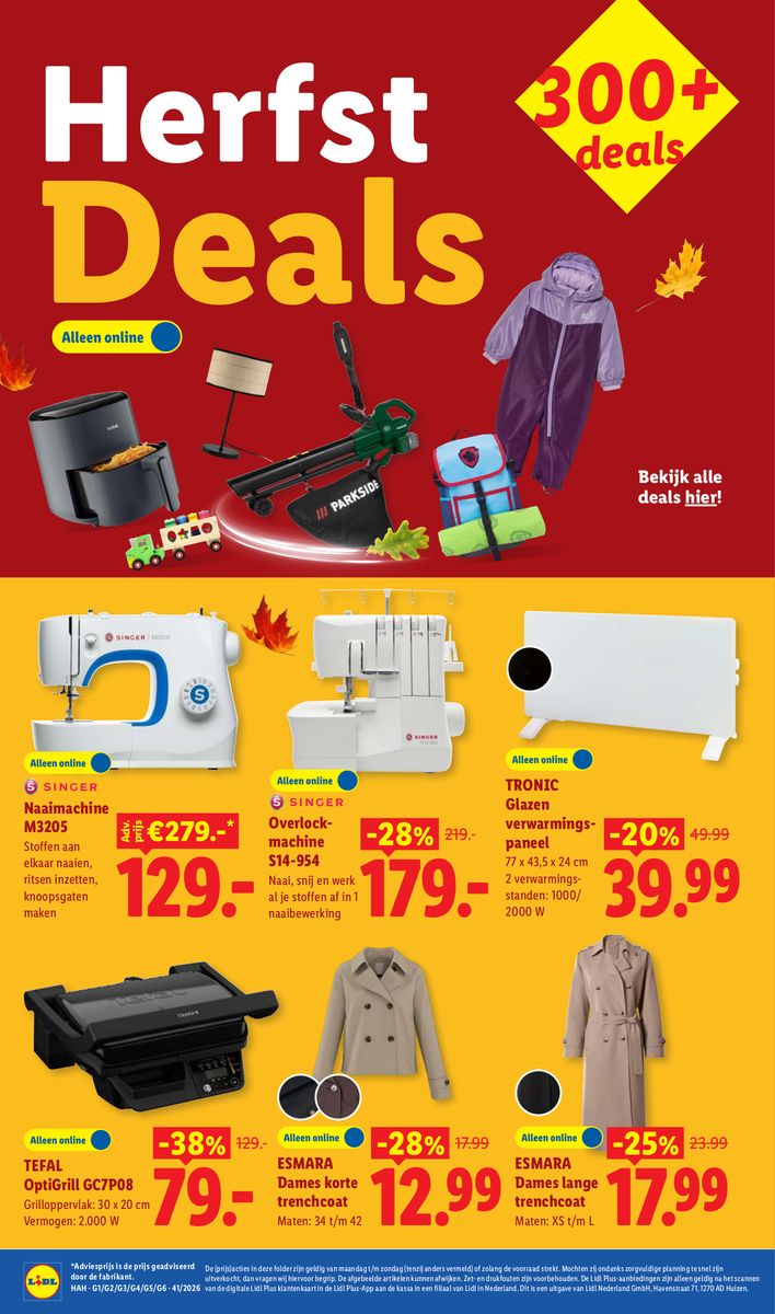 Lidl catalog page 42 — 2026-10-05 to 2026-10-10
