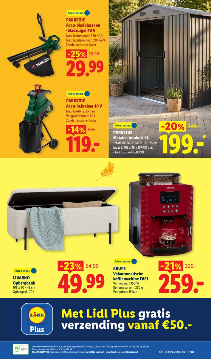 Lidl catalog page 43 — 2026-10-05 to 2026-10-10