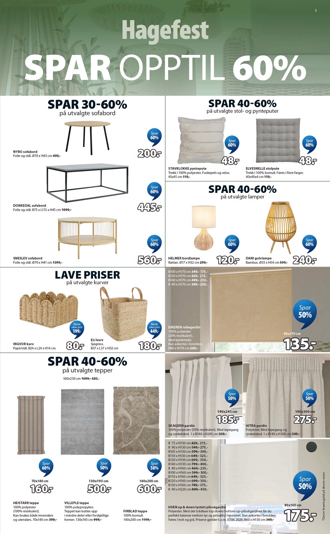 Jysk catalog page 6 — 2026-05-11 to 2026-05-16