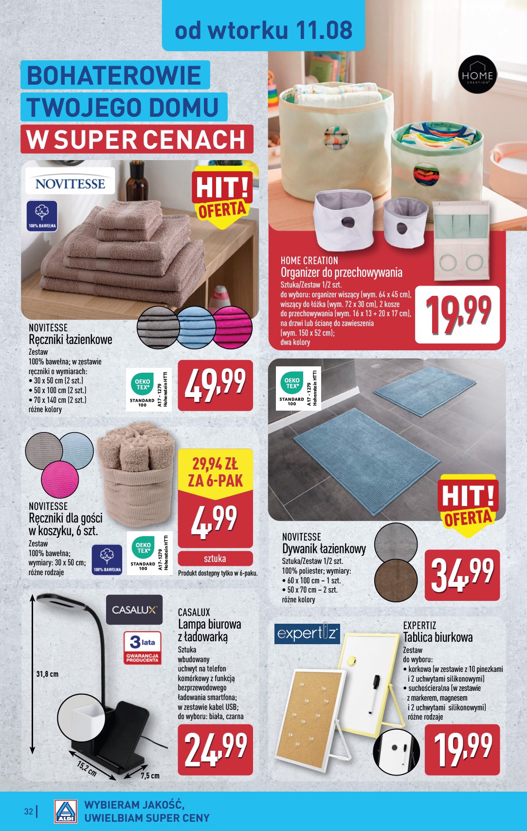 Aldi catalog page 32 — 2026-08-10 to 2026-08-15