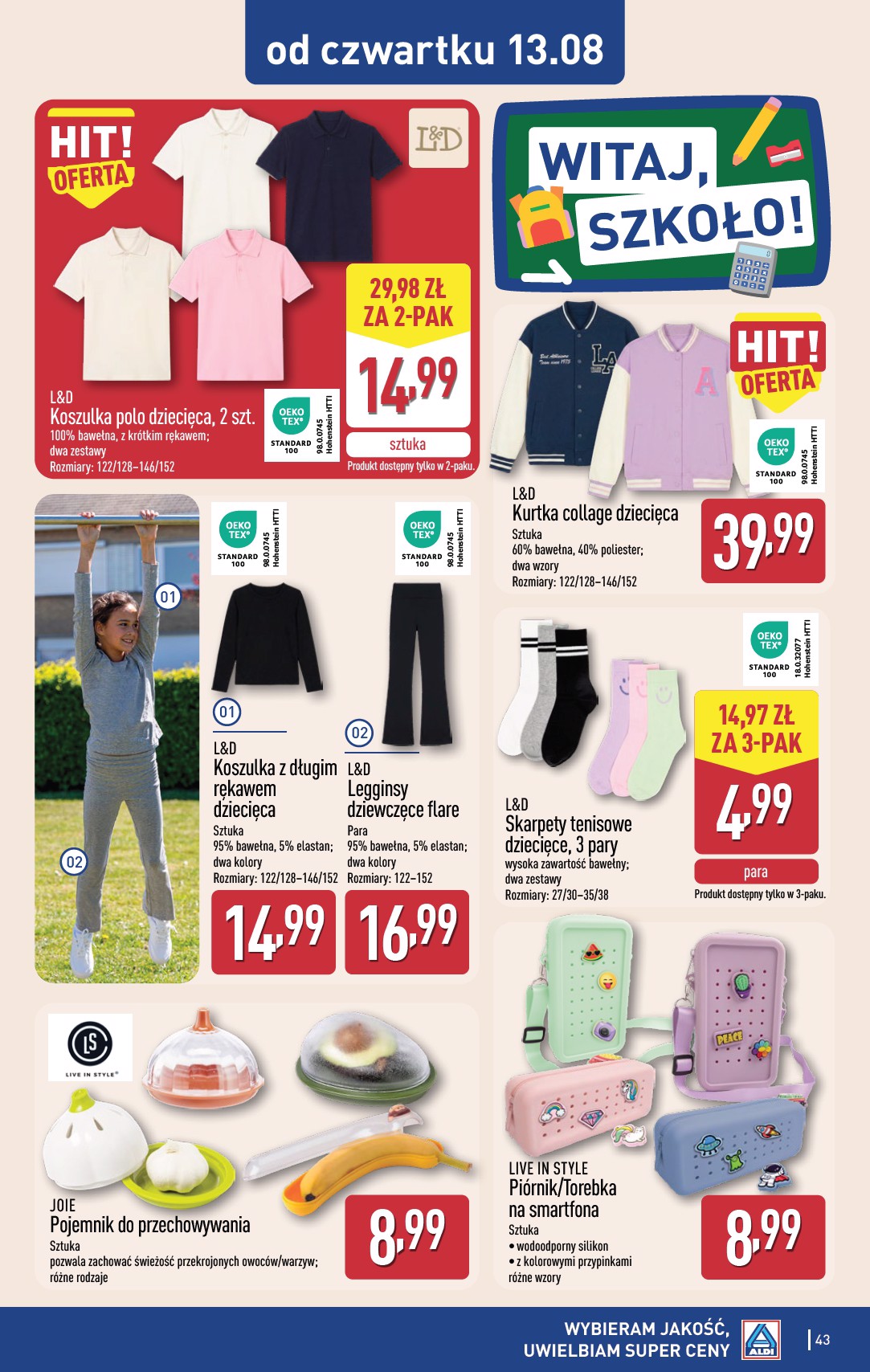 Aldi catalog page 43 — 2026-08-10 to 2026-08-15