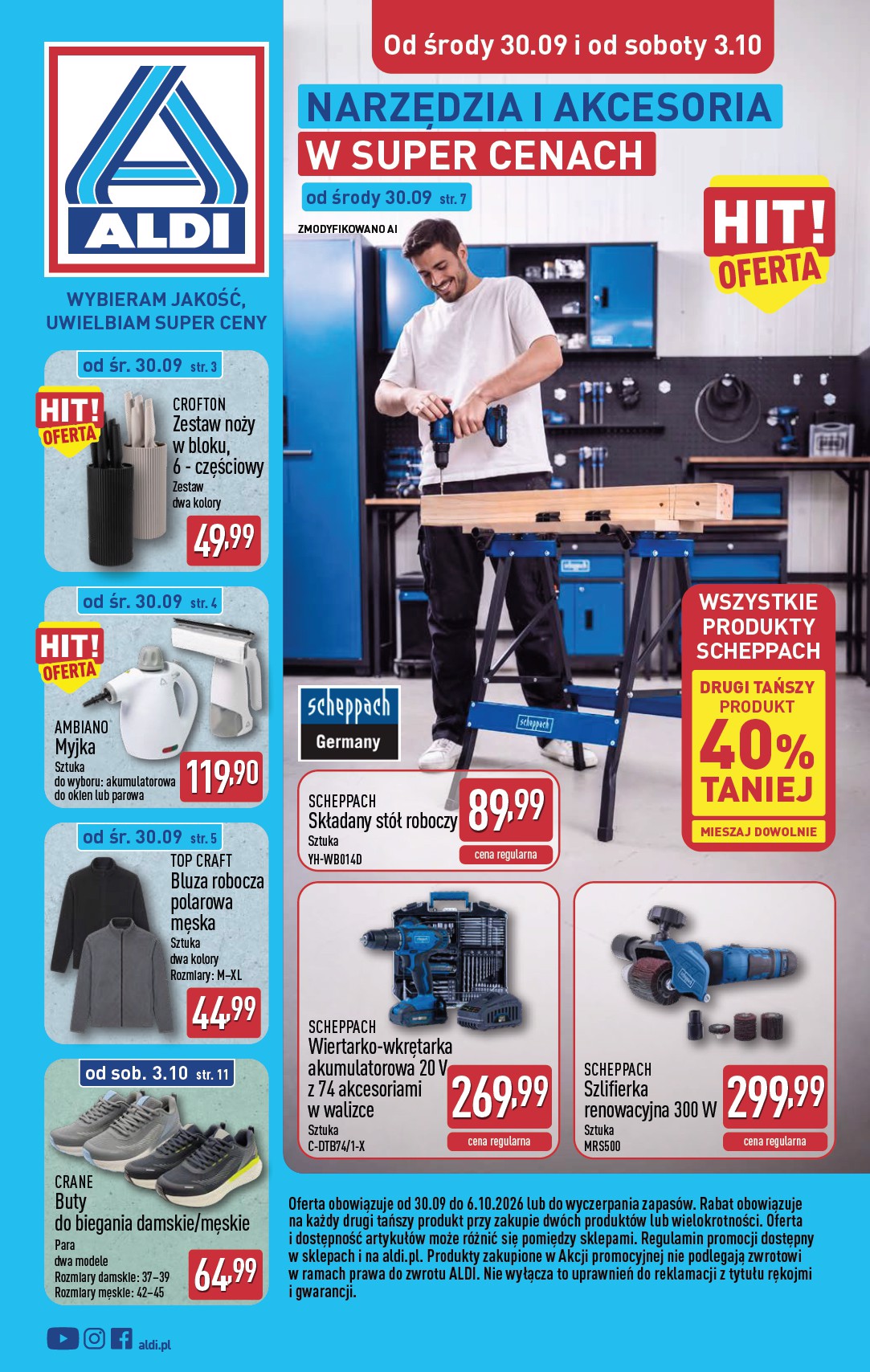Aldi catalog cover