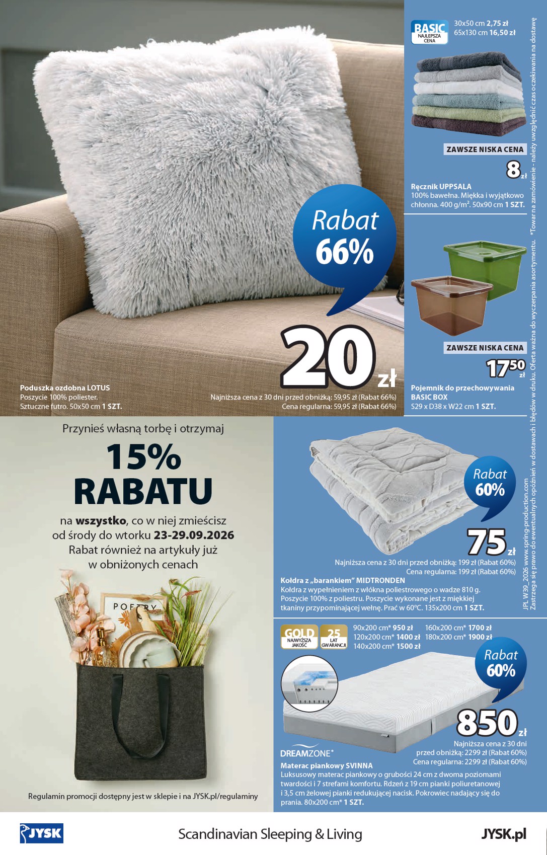 Jysk catalog page 17 — 2026-09-21 to 2026-09-26