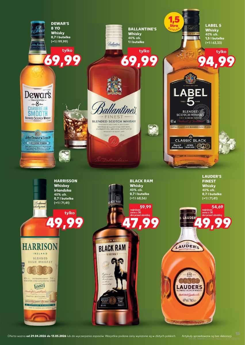 Kaufland catalog page 15 — 2026-04-29 to 2026-05-13