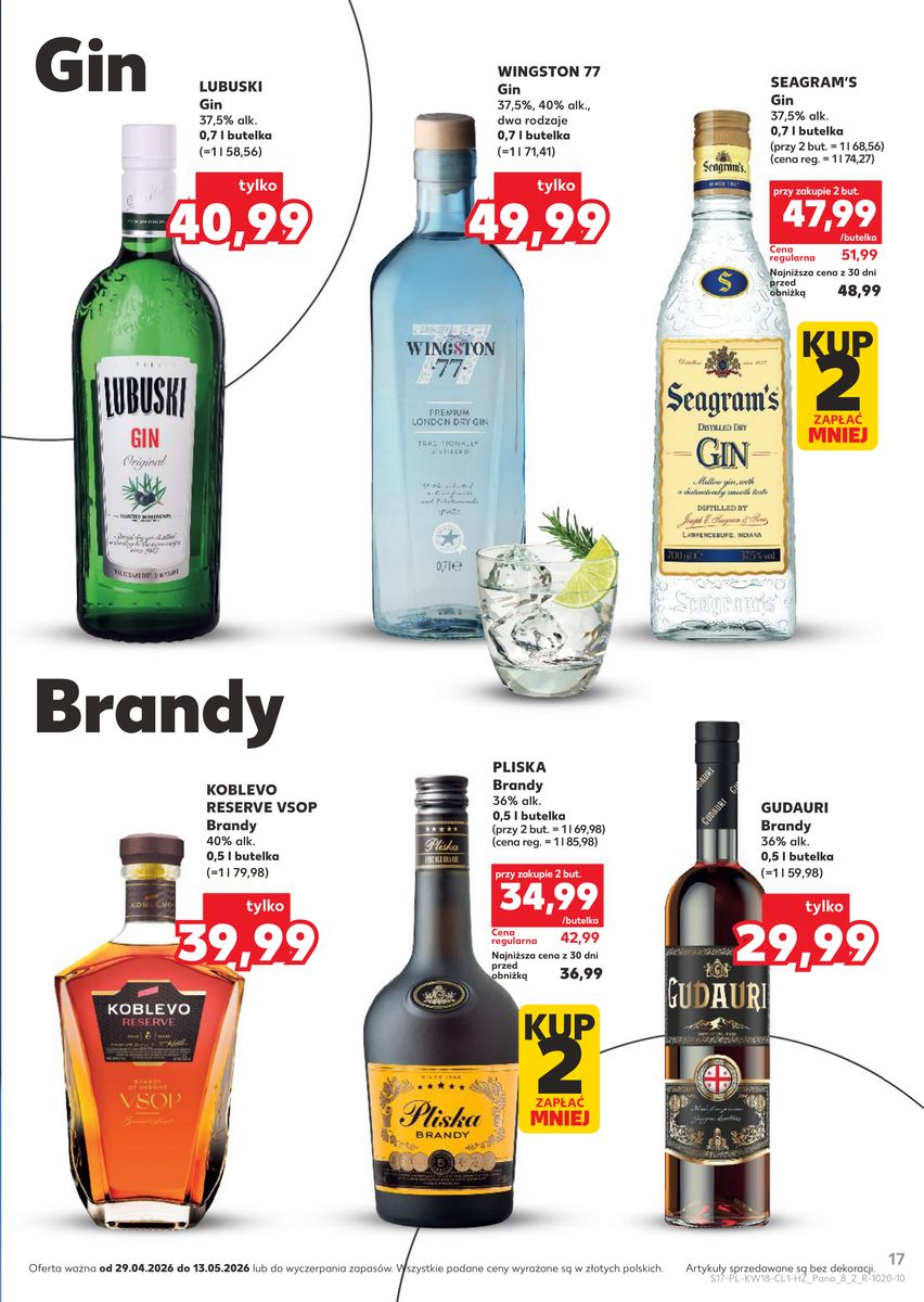Kaufland catalog page 17 — 2026-04-29 to 2026-05-13