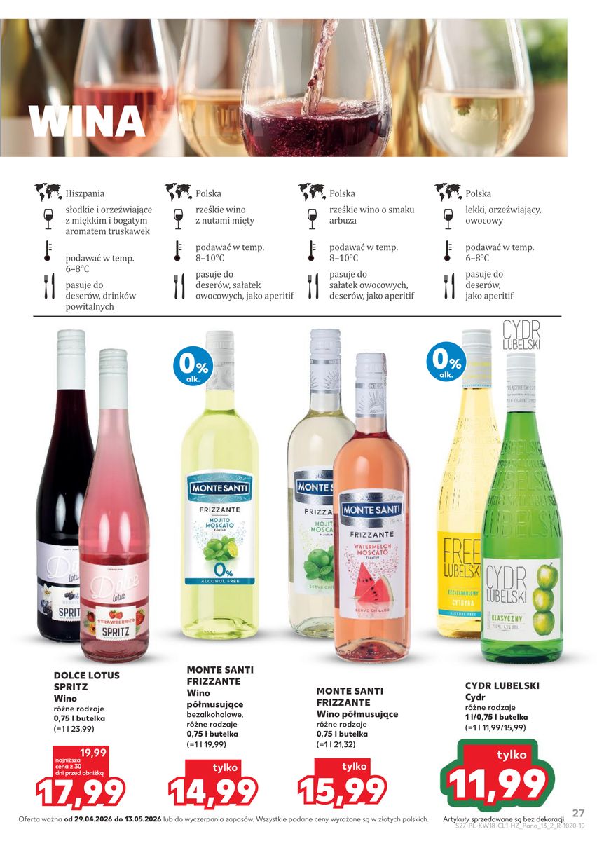 Kaufland catalog page 27 — 2026-04-29 to 2026-05-13