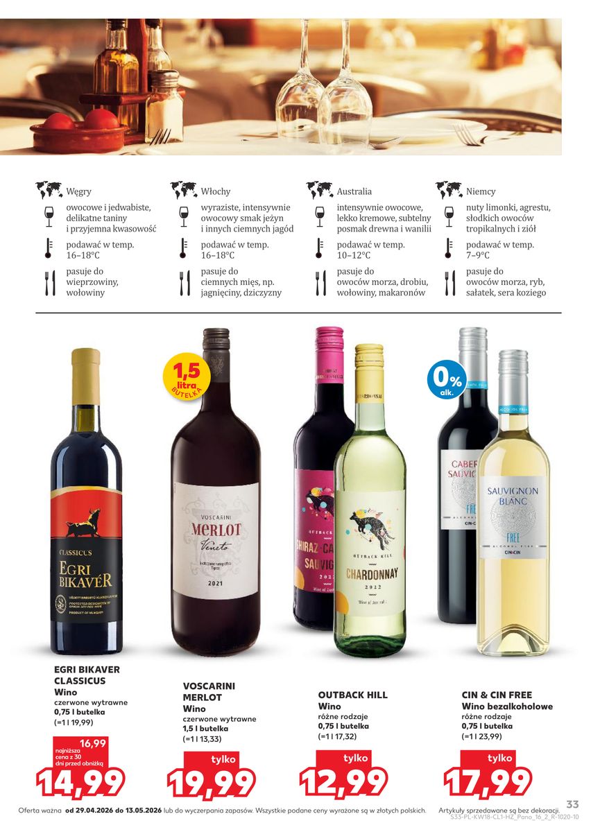 Kaufland catalog page 33 — 2026-04-29 to 2026-05-13