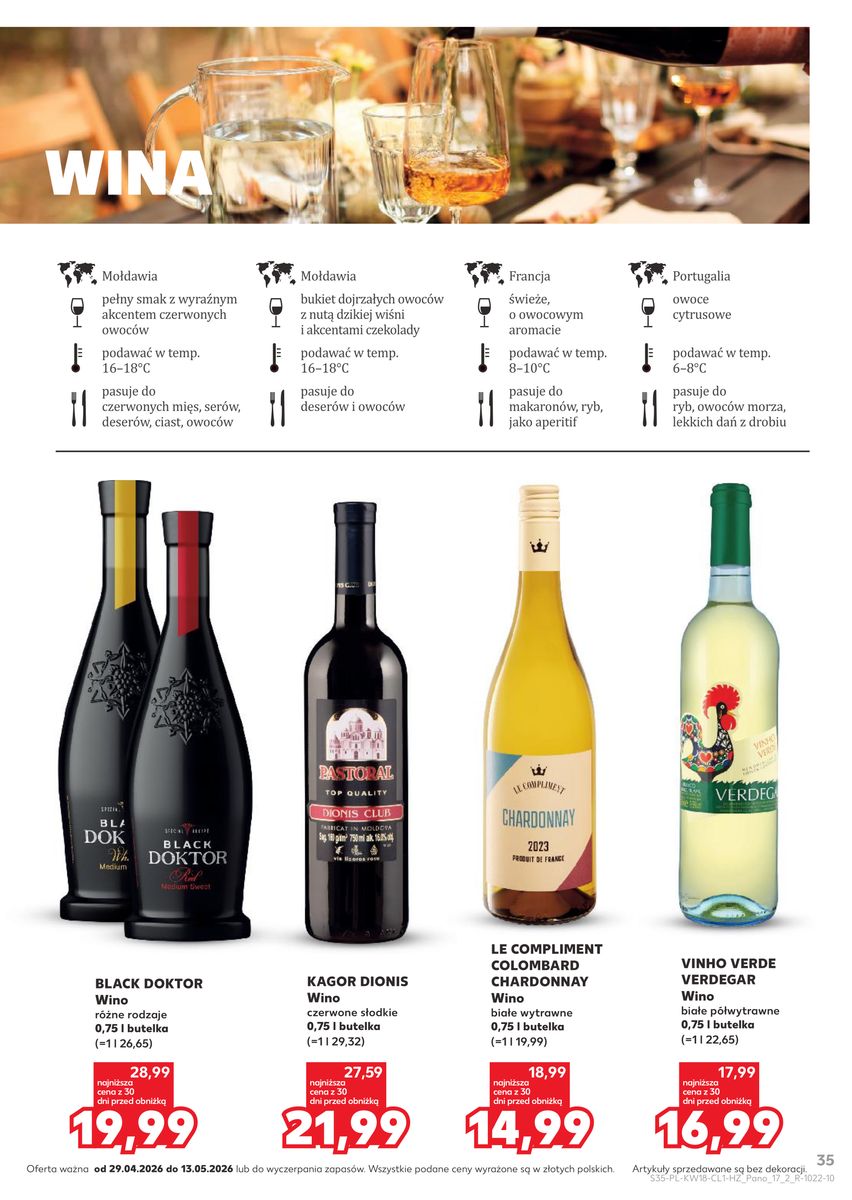 Kaufland catalog page 35 — 2026-04-29 to 2026-05-13