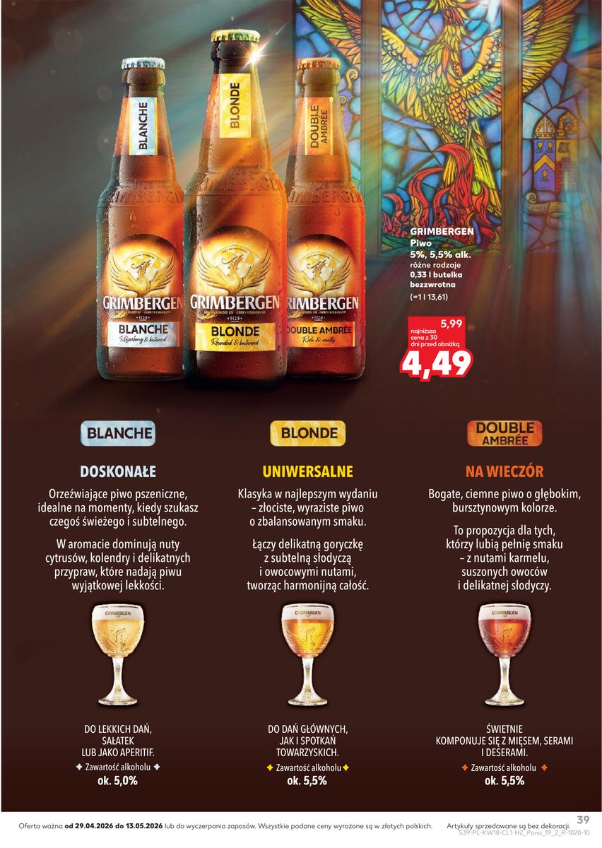 Kaufland catalog page 39 — 2026-04-29 to 2026-05-13