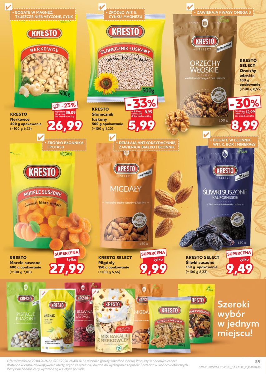 Kaufland catalog page 39 — 2026-05-07 to 2026-05-13