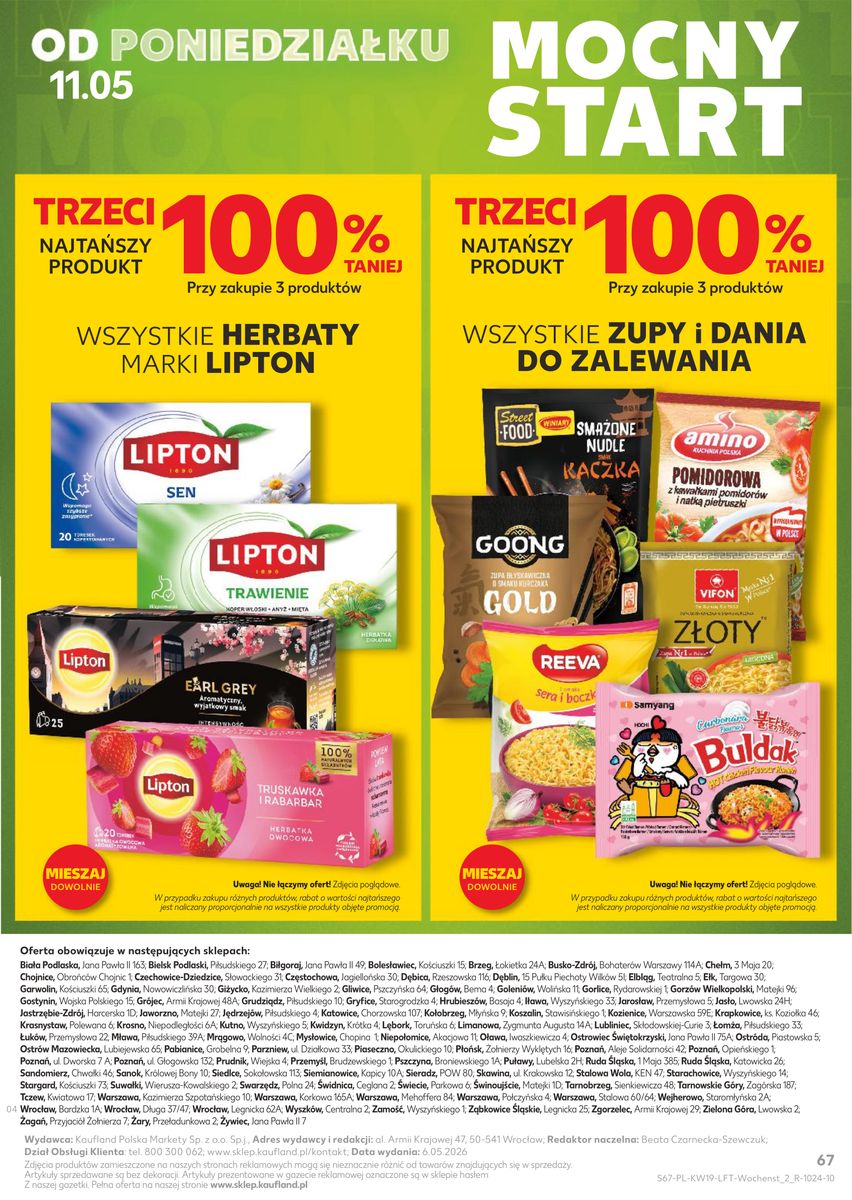 Kaufland catalog page 67 — 2026-05-07 to 2026-05-13
