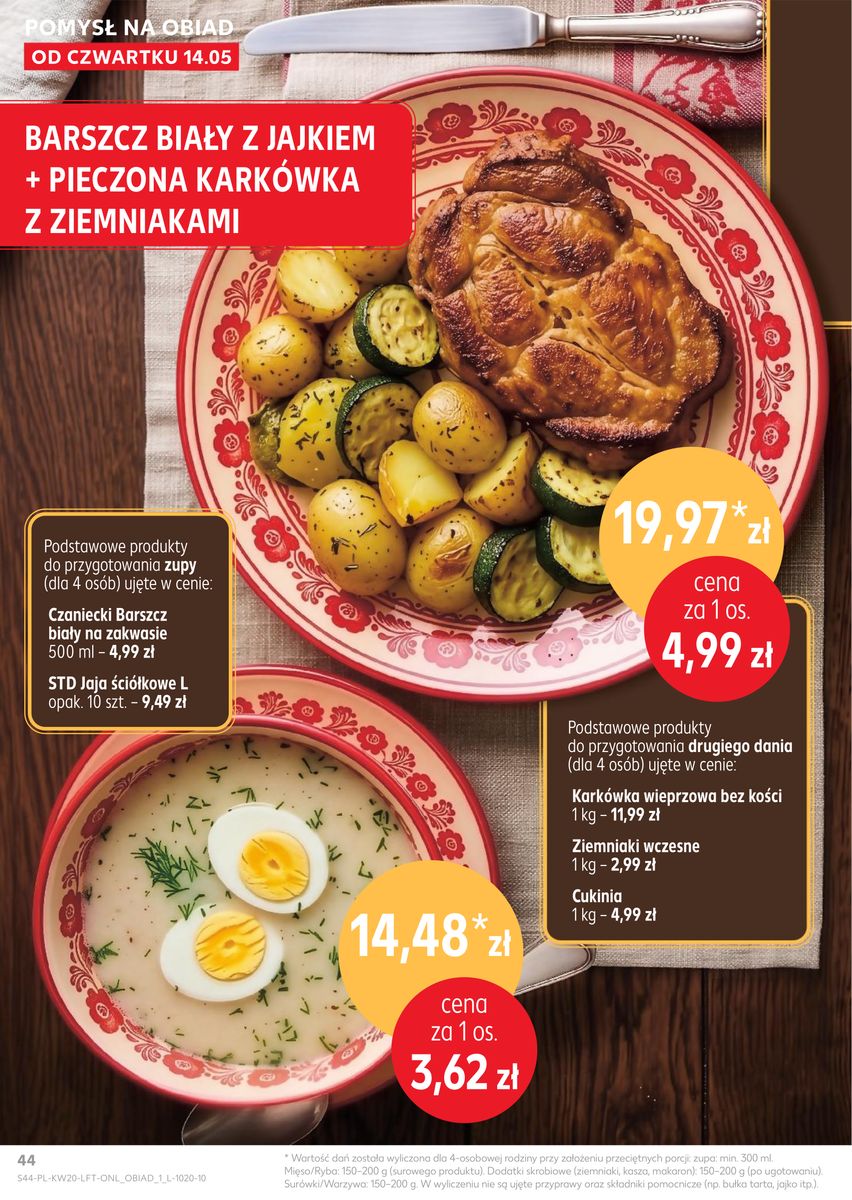 Kaufland catalog page 44 — 2026-05-14 to 2026-05-20