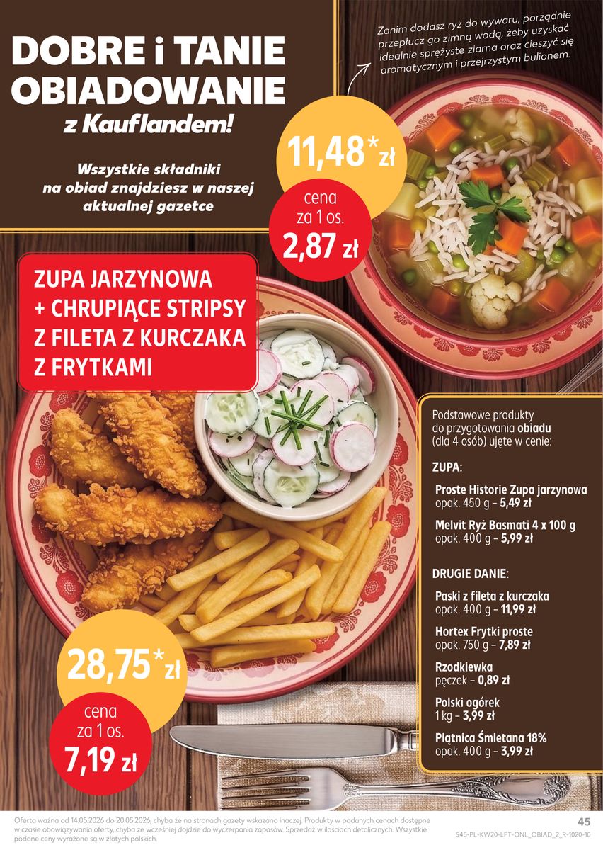 Kaufland catalog page 45 — 2026-05-14 to 2026-05-20