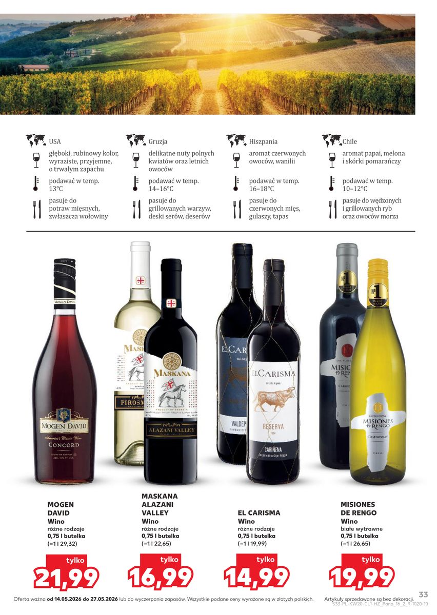 Kaufland catalog page 33 — 2026-05-14 to 2026-05-27